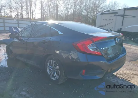 2018 Honda Civic Lx from USA, damaged, VIN 19XFC2F57JE002241